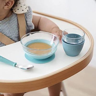 BEABA glazen lunchbox blauw BEABA glazen lunchbox blauw