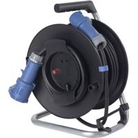 Schwabe CEE Camping Verlenghaspel 230V Neopreen H07RN-F 3x2,5 16A IP44 25m - thumbnail