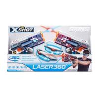 Zuru X-Shot Skins Laser 360 Blaster 2 Pack - thumbnail