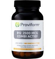 Proviform Vitamine B12 2500 Mcg Combi Zuigtabletten - thumbnail