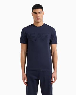 EA7 Emporio Armani 7M000149 T-Shirt Heren Donkerblauw - Maat XS - Kleur: Donkerblauw | Soccerfanshop