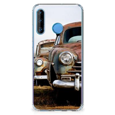 Huawei P30 Lite Anti-shock Hoesje met foto Vintage Auto Huawei P30 Lite Anti-shock Hoesje met foto Vintage Auto