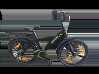 Bikefun Kinderfiets boost 18 inch met remnaaf - zwart - thumbnail