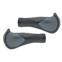 Qtcycletech qt cycle tech handvatten ergo 140mm zwart/grijs schroef op kaart - thumbnail