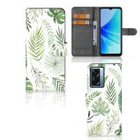 OPPO A77 5G | A57 5G Hoesje Leaves - thumbnail