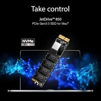 Transcend JetDrive™ 850 Mac NVMe/PCIe M.2 SSD 2280 harde schijf 480 GB M.2 NVMe PCIe 3.0 x4 - thumbnail