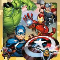 RAVENSBURGER Puzzel 3x49 p - De krachtige Avengers - thumbnail