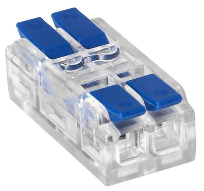 Orno Doorverbindklem hersluitbaar 2-voudig 0.75-4mm zak(10) - 4047151 Orno Doorverbindklem hersluitbaar 2-voudig 0.75-4mm zak(10) - 4047151