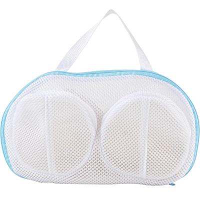 3 PC'S mesh beha Wasserij zak ondergoed Pouch reisorganisator tassen (blauw)