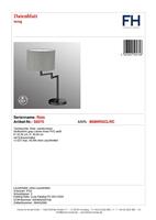 Fischer & Honsel Verstelbare tafellampRota - 50575 - thumbnail