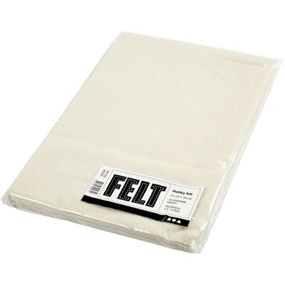 Creativ Company Hobbyvilt off-white a4, 10 vellen
