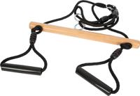 Small Foot - houten trapezeschommel met gymnastiekringen black line - thumbnail