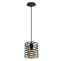 Homestyle Pro mk014-b industriële hanglamp 16x19 cm zwart/metaal - thumbnail