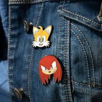 Sonic the Hedgehog - Pin Badges 4-Pack - thumbnail