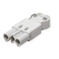 BACHMANN apparaatstekker GST18/3 wit - thumbnail