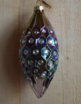 Glass olive Everbright kerstbal Hortus - Hortus Glass olive Everbright kerstbal Hortus - Hortus