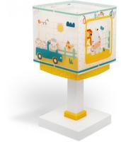 Dalber Kinderkamer tafellampMy Farm geel met wit - 63401 - thumbnail