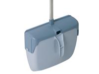 Vileda gesloten stofblik Dustpan, met aluminium steel - thumbnail