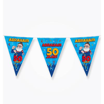 Paperdreams Party vlag - Abraham cartoon