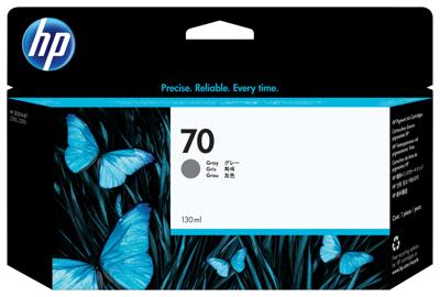 HP 70 (C9450A) Inktcartridge Grijs