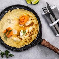 Westinghouse Pannenkoekenpan / crêpepan Marble Wood ø 28 cm - thumbnail