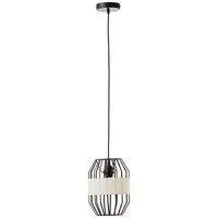 Brilliant HanglampSlope 23cm zwart met zandkleur - 99478/76 - thumbnail