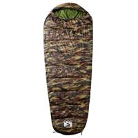 VidaXL Slaapzak mummie voor volwassenen camping 3 seizoenen - thumbnail