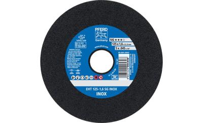 PFERD TOOLS EHT 125-1,6 SG INOX 61341124 Doorslijpschijf recht 125 mm 25 stuk(s) RVS PFERD TOOLS EHT 125-1,6 SG INOX 61341124 Doorslijpschijf recht 125 mm 25 stuk(s) RVS