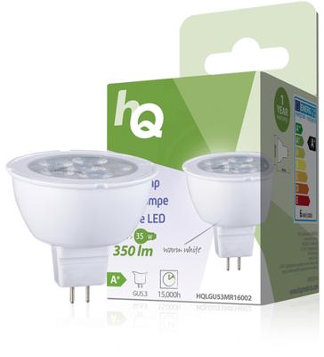 HQ lgu53 mr16002 led-lamp mr16 gu5.3 5,5 w 350 lm 2 700 k