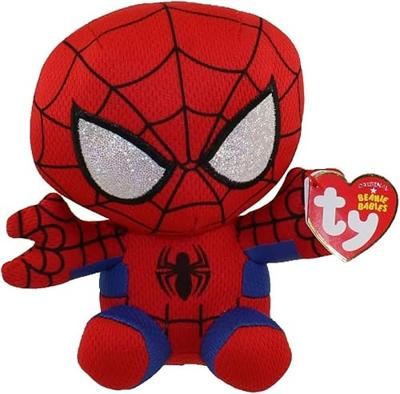 TY Beanie Babies Marvel Knuffel Spiderman 15 cm