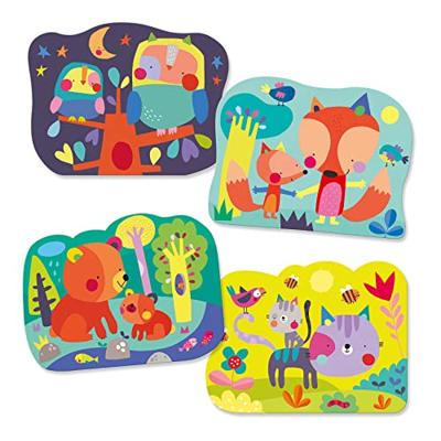 Magisch kleuren - Verstopt in het bos DJECO meerkleurig