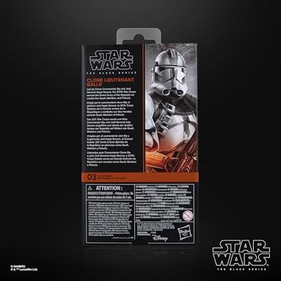 Star Wars Episode III Black Series Action Figure Clone Lieutenant Galle 15 cm
