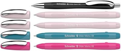 Schneider Schreibgeräte Etui 4x Memo + 1x Rave sortiert 150255 Balpen Kleur inkt: Blauw 5 stuk(s) Schneider Schreibgeräte Etui 4x Memo + 1x Rave sortiert 150255 Balpen Kleur inkt: Blauw 5 stuk(s)