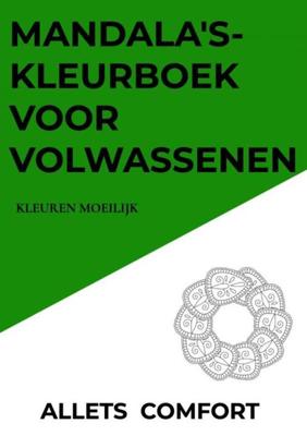 Mandala's-kleurboek voor volwassenen-Kleuren moeilijk-A5 Mini- Allets Comfort - Allets Comfort - Paperback (9789464057355)