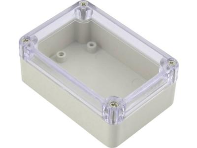 TRU COMPONENTS 92022c00225 Universele behuizing 290 x 210 x 100 ABS Lichtgrijs 1 stuk(s)