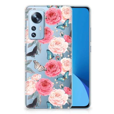 Xiaomi 12 | 12X | TPU Case | Butterfly Roses Xiaomi 12 | 12X | TPU Case | Butterfly Roses