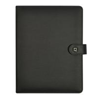 Schrijfmap DESQ voor tablet 7"-10" met sluitclip zwart - thumbnail
