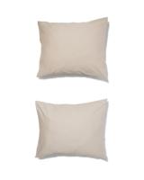 HEMA Kussenslopen 60x70cm satijn zand (zand) - thumbnail