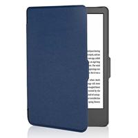 Lunso - Kobo Clara 2E hoes (6 inch) - sleep cover - Blauw - thumbnail