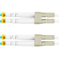 Slang Lanberg 0M3 50/125 Blauw 5 m Duplex - thumbnail