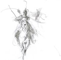 Faber Castell Aquarelpotlood Graphite - blister 5 stuks + penseel - thumbnail