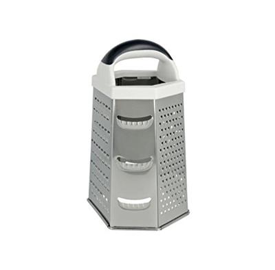 Metaltex Zeskante Rasp 11x22.5x13.5 cm RVS