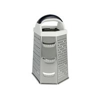 Metaltex Zeskante Rasp 11x22.5x13.5 cm RVS - thumbnail