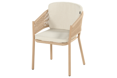 Hartman Altea dining tuinstoel cappuccino