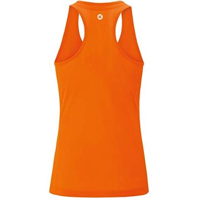 JAKO 6075D Tanktop Run 2.0 Dames - Fluo Oranje - 36
