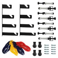 Caruba Ophangsysteem voor 4 rollen wand/muur montage - thumbnail