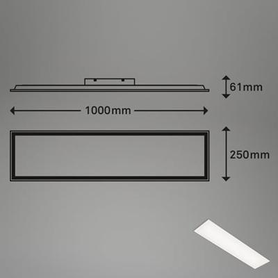 Briloner LED-plafondlamp (Wit)