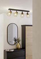 Eglo PlafondlampCoslada 4-lichts - goud met zwart - 900695 - thumbnail