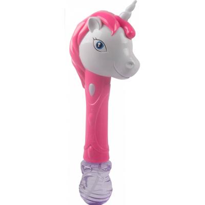 Free and Easy eenhoorn bellenblaas roze 15 cm Free and Easy eenhoorn bellenblaas roze 15 cm