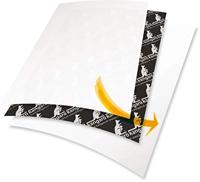 Kangaro carbonpapier, ft A4 (21 x 31 cm), zwart, pak van 10 vel - thumbnail